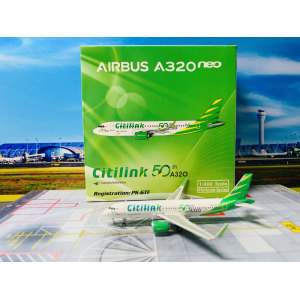 Citilink 连城航空 Airbus A320 PK-GTF  PH11427 Phoenix 1:400