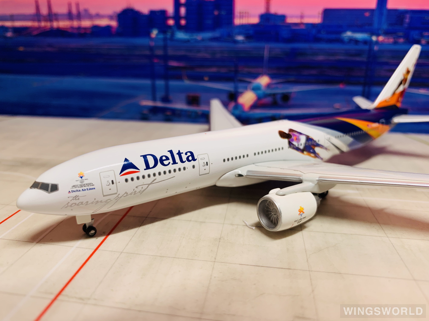 Geminijets 1:400 GJDAL128 Delta Air Lines 达美航空 Boeing 777-200 N864DA