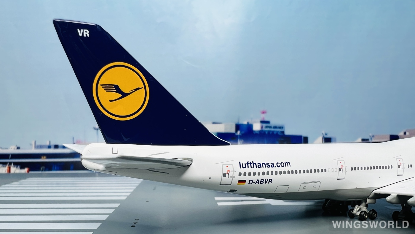 Geminijets 1:400 GJDLH1212 Lufthansa 汉莎航空 Boeing 747-400 D-ABVR