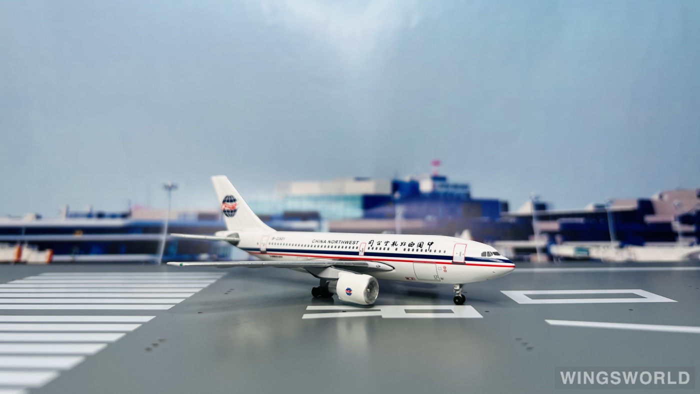 AeroClassics 1:400 AC4B2301 China Northwest Airlines 中国西北航空 Airbus A310-200 B-2301