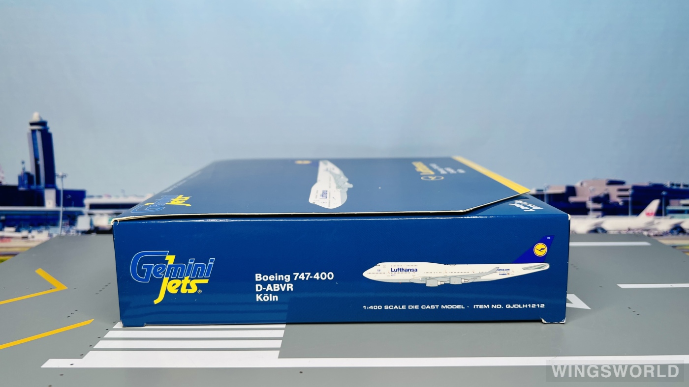 Geminijets 1:400 GJDLH1212 Lufthansa 汉莎航空 Boeing 747-400 D-ABVR