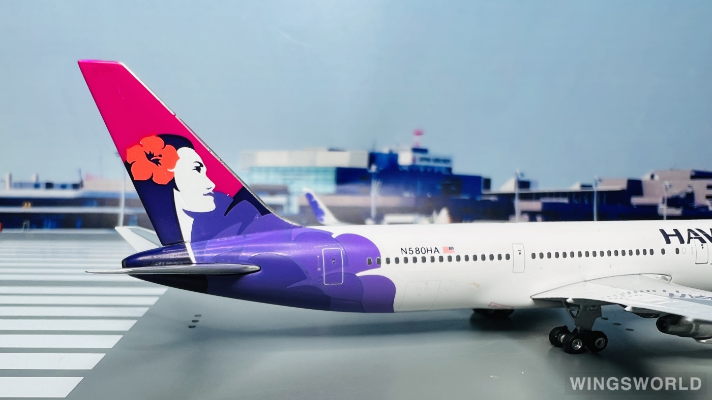Geminijets 1:400 GJHAL1030 Hawaiian Airlines 夏威夷航空 Boeing 767-300 N580HA