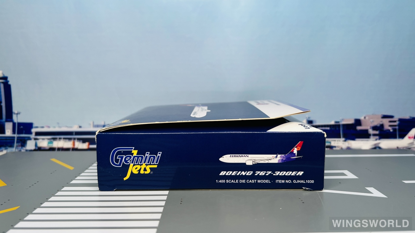 Geminijets 1:400 GJHAL1030 Hawaiian Airlines 夏威夷航空 Boeing 767-300 N580HA