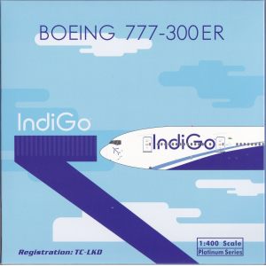Indigo Boeing 777-300ER TC-LKD  PH11812 Phoenix 1:400
