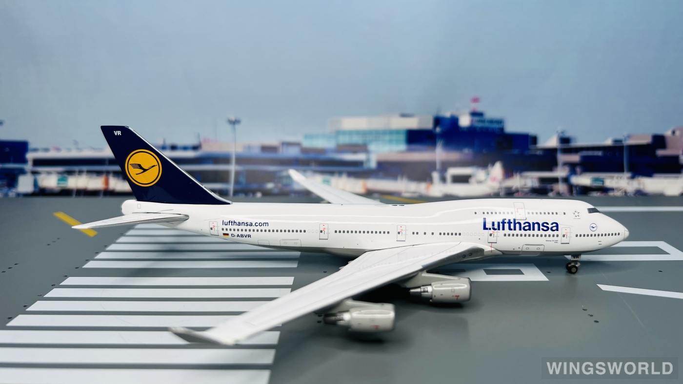 Geminijets 1:400 GJDLH1212 Lufthansa 汉莎航空 Boeing 747-400 D-ABVR