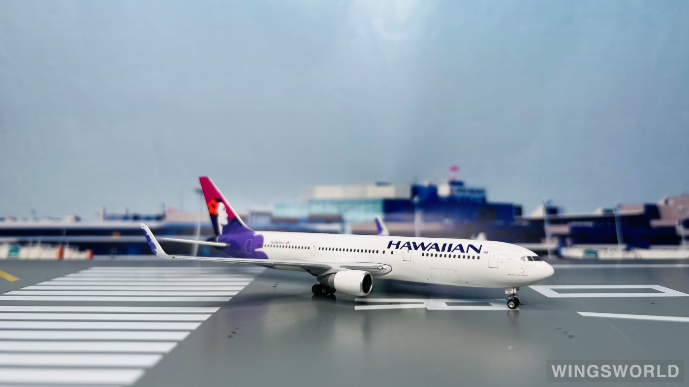 Geminijets 1:400 GJHAL1030 Hawaiian Airlines 夏威夷航空 Boeing 767-300 N580HA