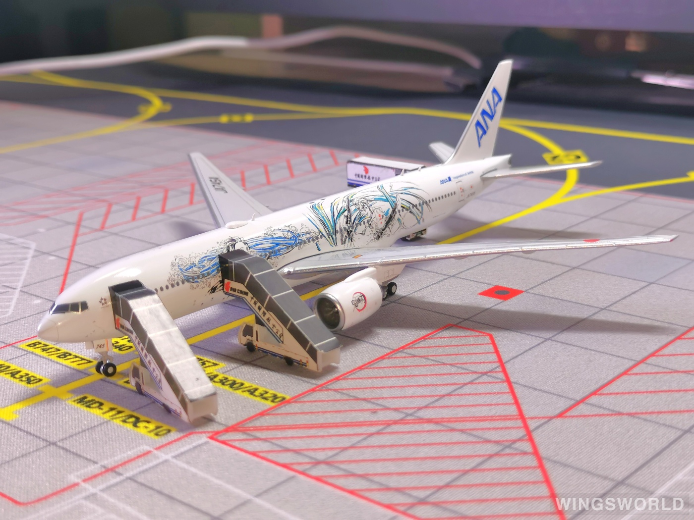 JC Wings 1:400 SA4015 ANA 全日空 Boeing 777-200ER JA745A