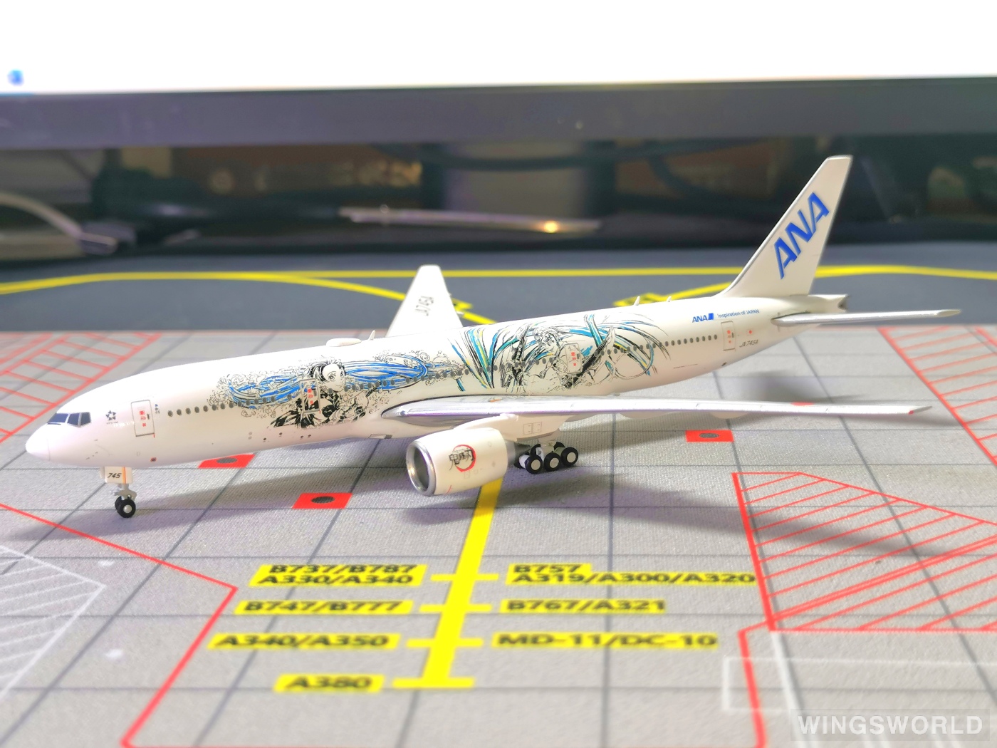 JC Wings 1:400 SA4015 ANA 全日空 Boeing 777-200ER JA745A