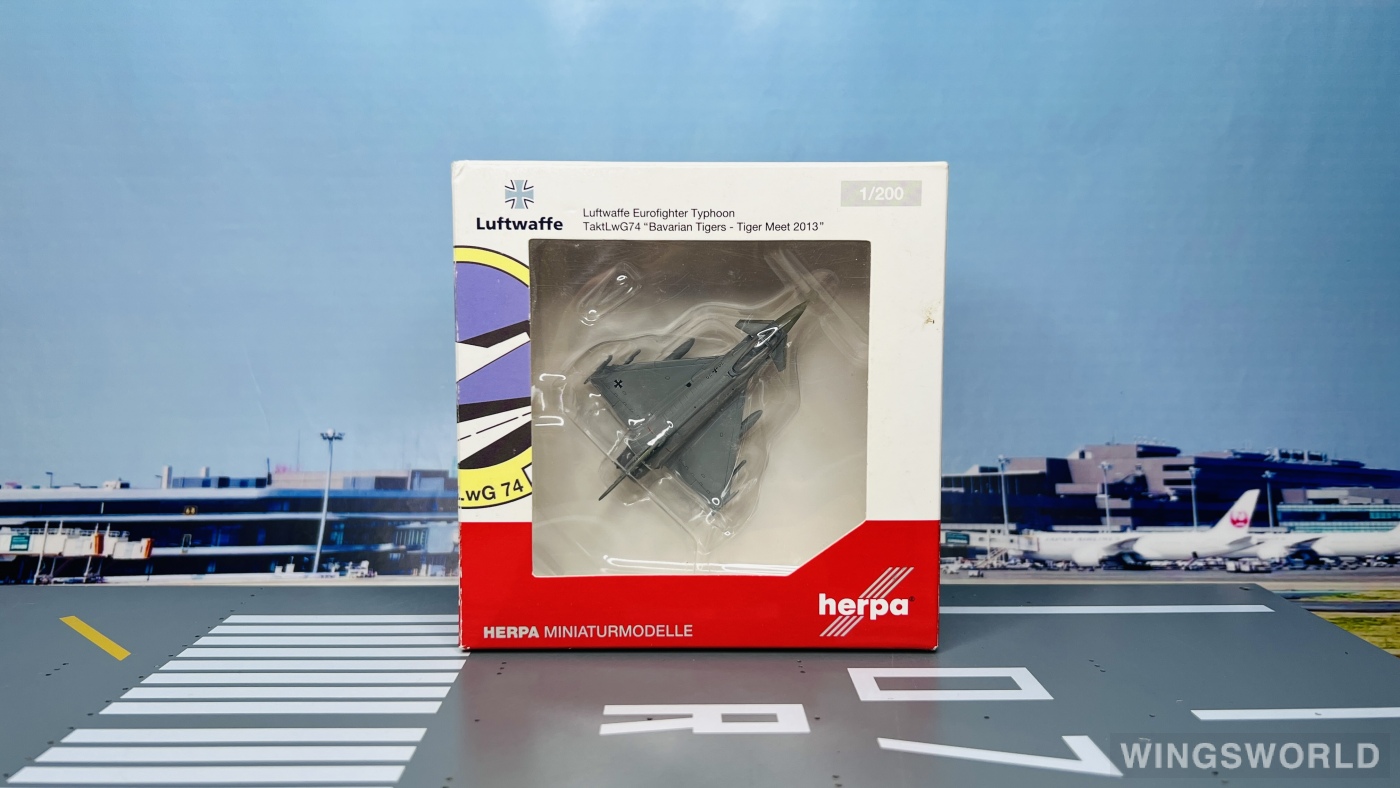 Herpa 1:200 556514 Luftwaffe 德国空军 Eurofighter Typhoon 30+29