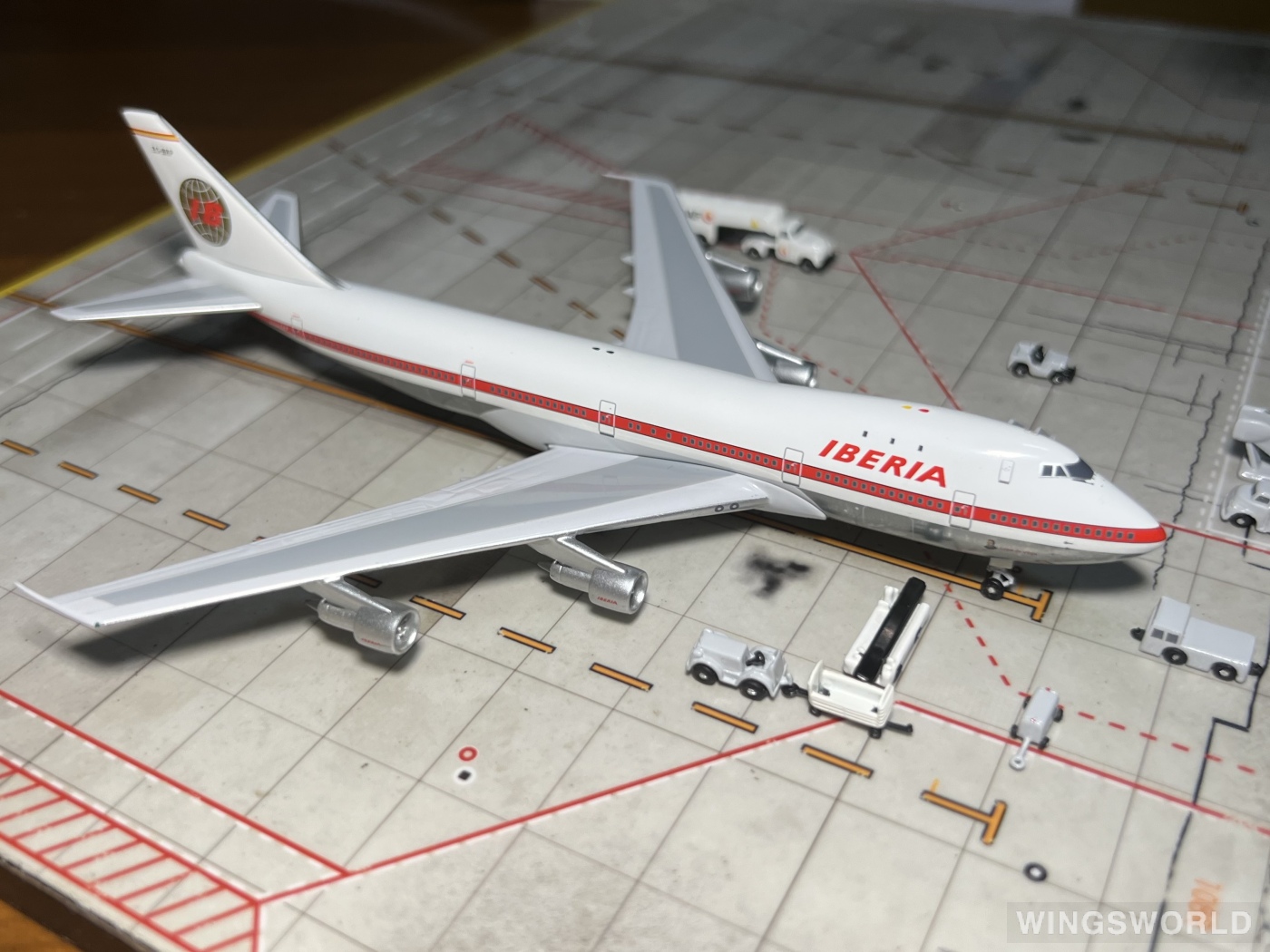 AeroClassics 1:400 ACECBRP Iberia 西班牙国家航空 Boeing 747-100 EC-BRP