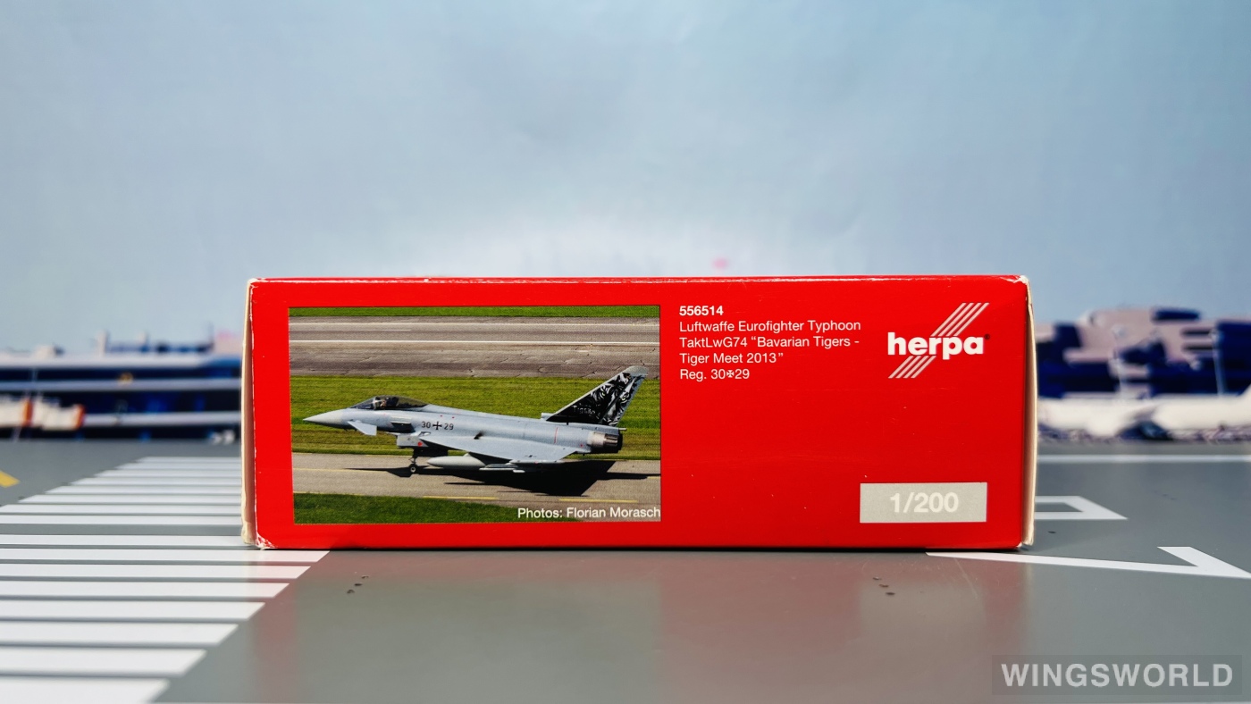Herpa 1:200 556514 Luftwaffe 德国空军 Eurofighter Typhoon 30+29
