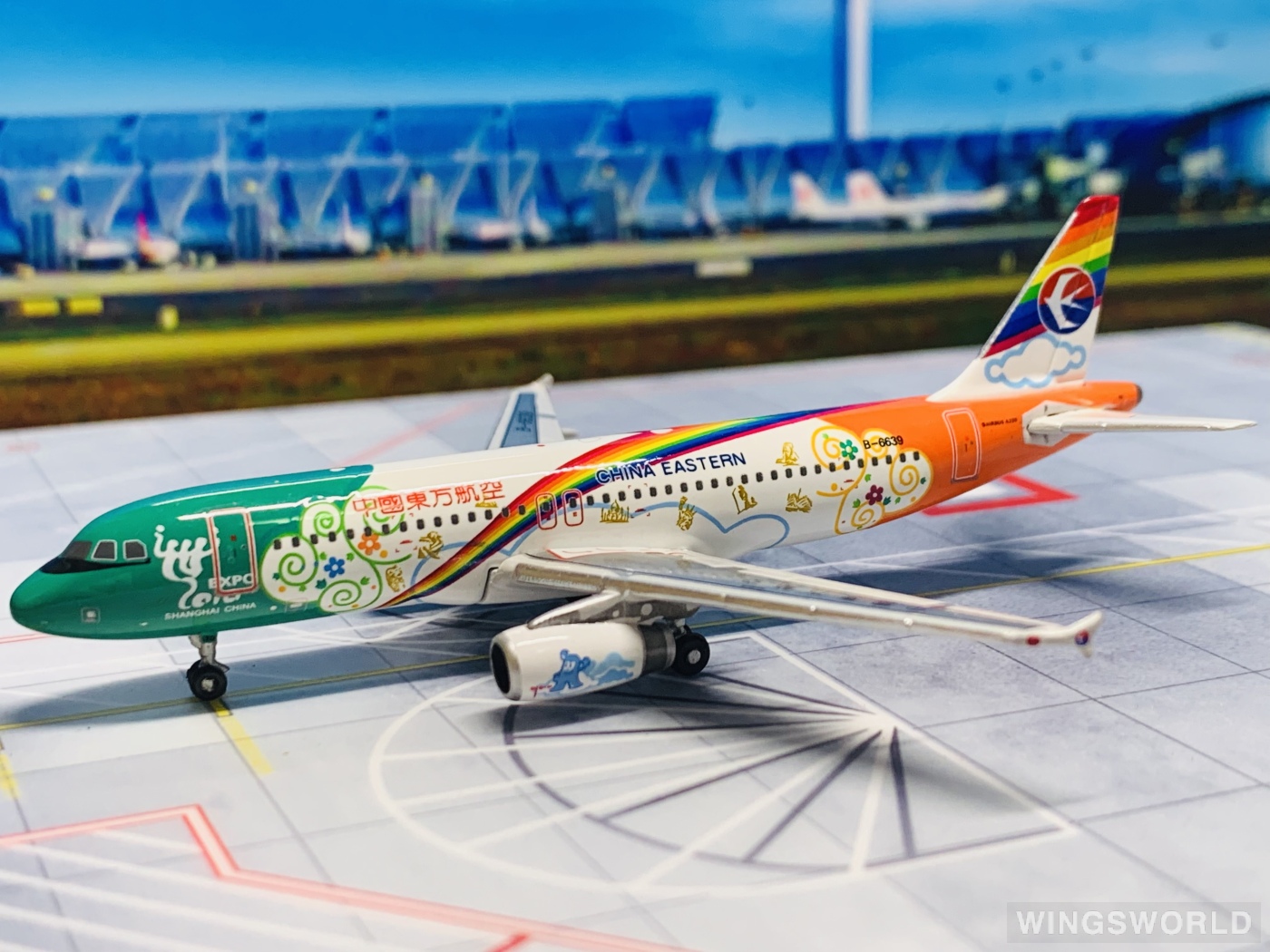 Phoenix 1:400 PH10423 China Eastern 中国东方航空 Airbus A320 B-6639