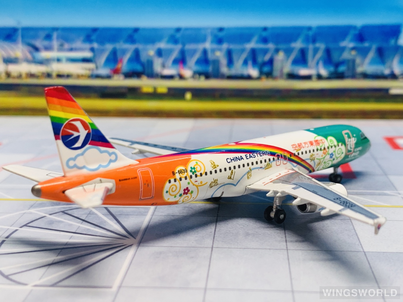 Phoenix 1:400 PH10423 China Eastern 中国东方航空 Airbus A320 B-6639