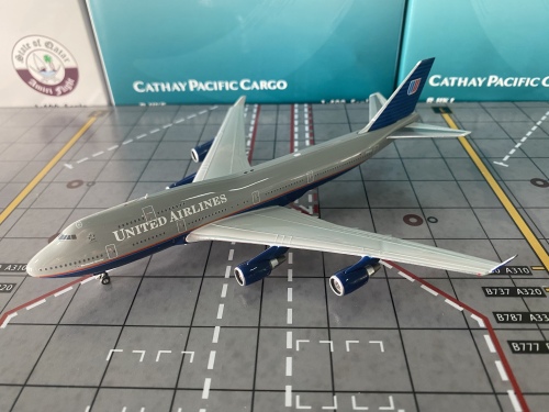 ユナイテッド航空 ボーイング747-400 N187UA（UNITED – 航空機