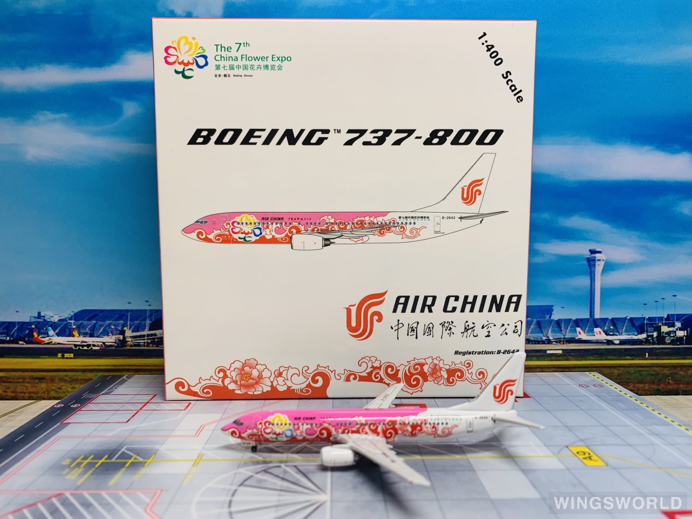 Phoenix 1:400 PH10309 Air China 中国国际航空 Boeing 737-800 B-2642