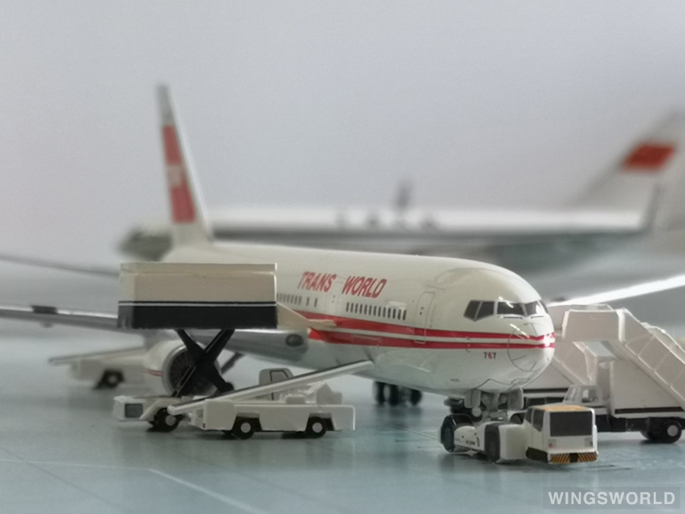 Geminijets 1:400 GJTWA470 TWA 环球航空 Boeing 767-300 EI-CAL