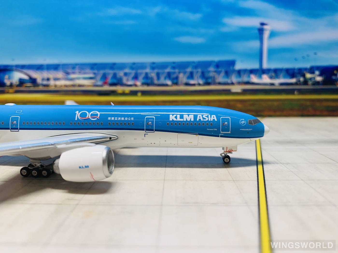 Phoenix 1:400 PH11564 KLM 荷兰皇家航空 Boeing 777-200 PH-BQF