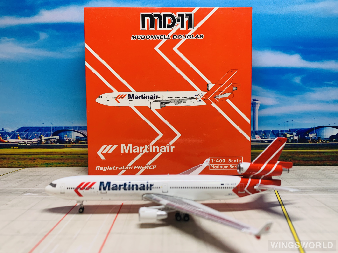 Phoenix 1:400 PH11401 Martinair 马丁航空 McDonnell Douglas MD-11 PH-MCP