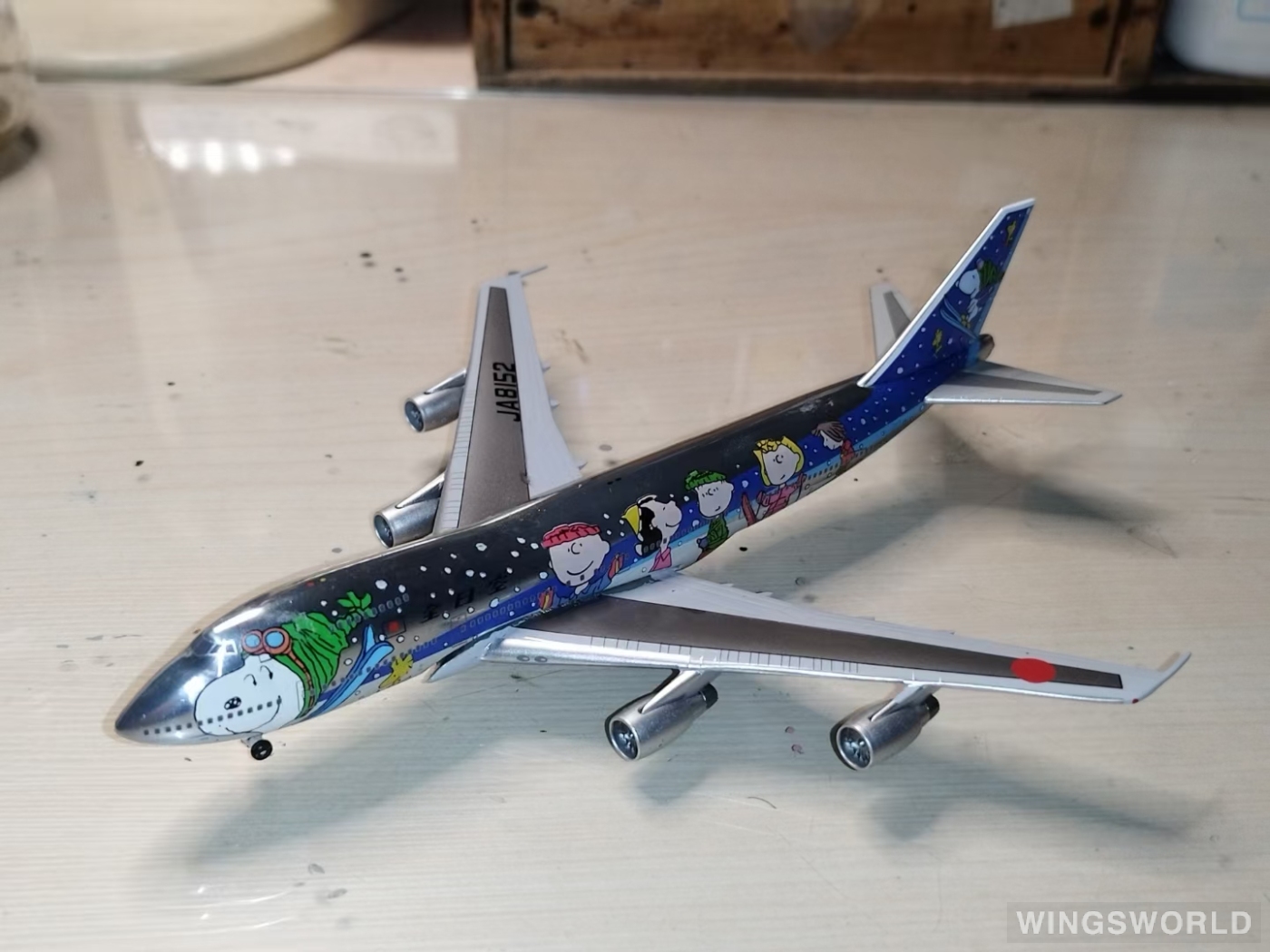 Big Bird 1:400 BB4-2006-012 ANA 全日空 Boeing 747-100 JA8139