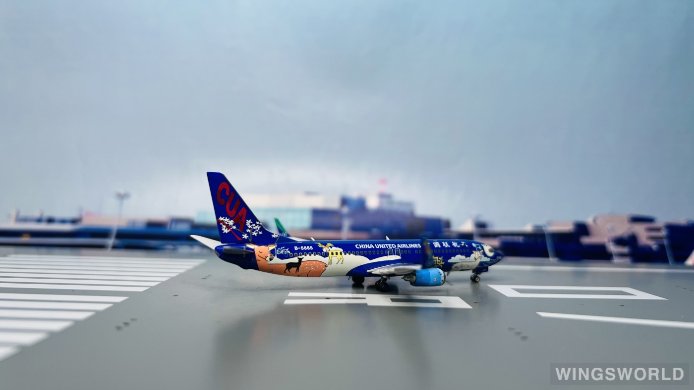 Phoenix 1:400 PH11403 China United Airlines 中国联合航空 Boeing 737-800 B-5665
