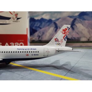 British Airways 英国航空 Airbus A320 G-BUSC  C0007 C Model 1:400