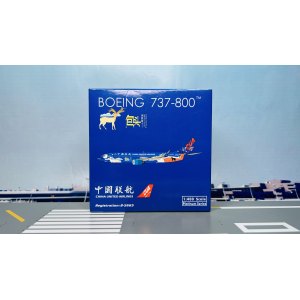 China United Airlines 中国联合航空 Boeing 737-800 B-5665 包头创梦 PH11403 Phoenix 1:400
