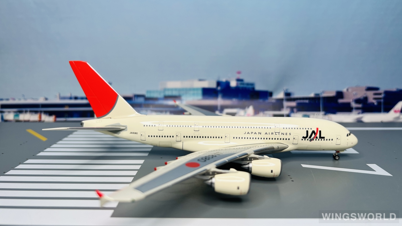 Phoenix 1:400 PH10177 Japan Airlines 日本航空 Airbus A380-800 JA8380