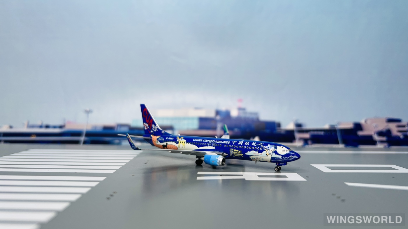 Phoenix 1:400 PH11403 China United Airlines 中国联合航空 Boeing 737-800 B-5665