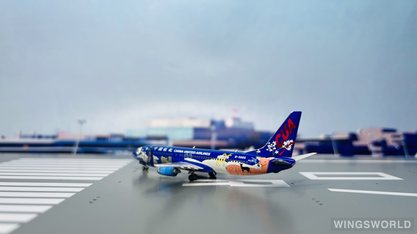 Phoenix 1:400 PH11403 China United Airlines 中国联合航空 Boeing 737-800 B-5665