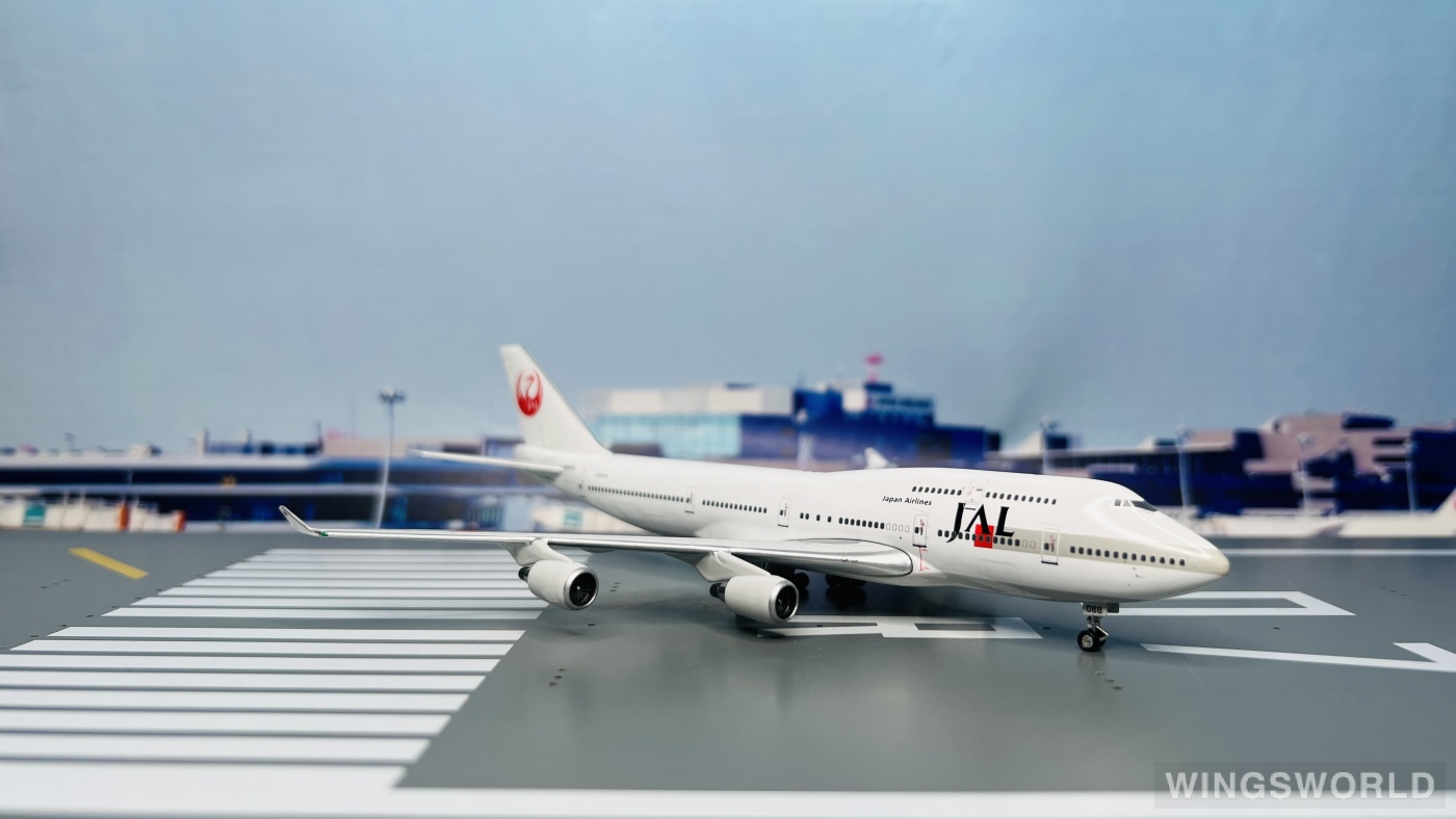 Phoenix 1:400 PH10345B Japan Airlines 日本航空 Boeing 747-400 JA8088