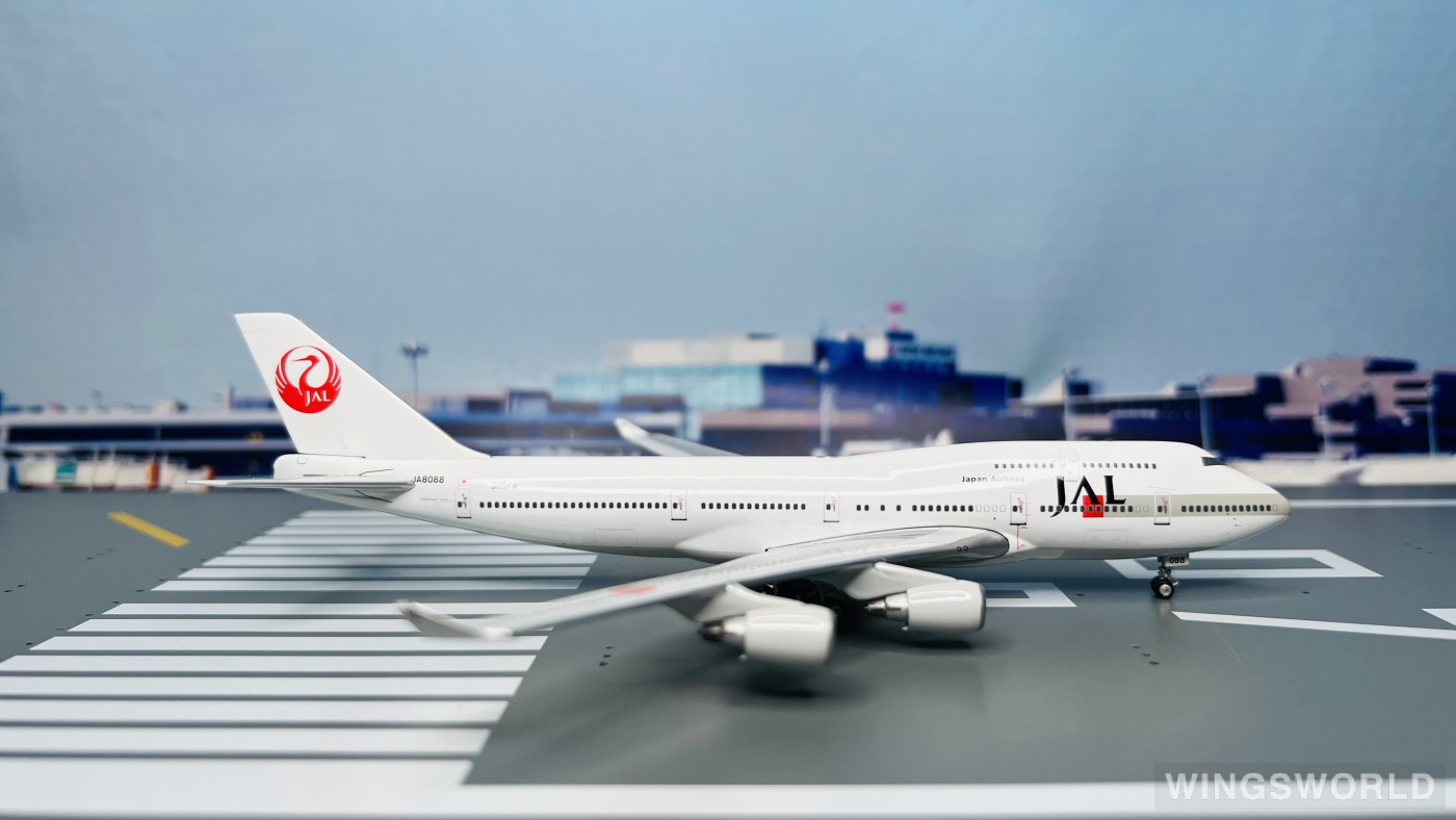 Phoenix 1:400 PH10345B Japan Airlines 日本航空 Boeing 747-400 JA8088
