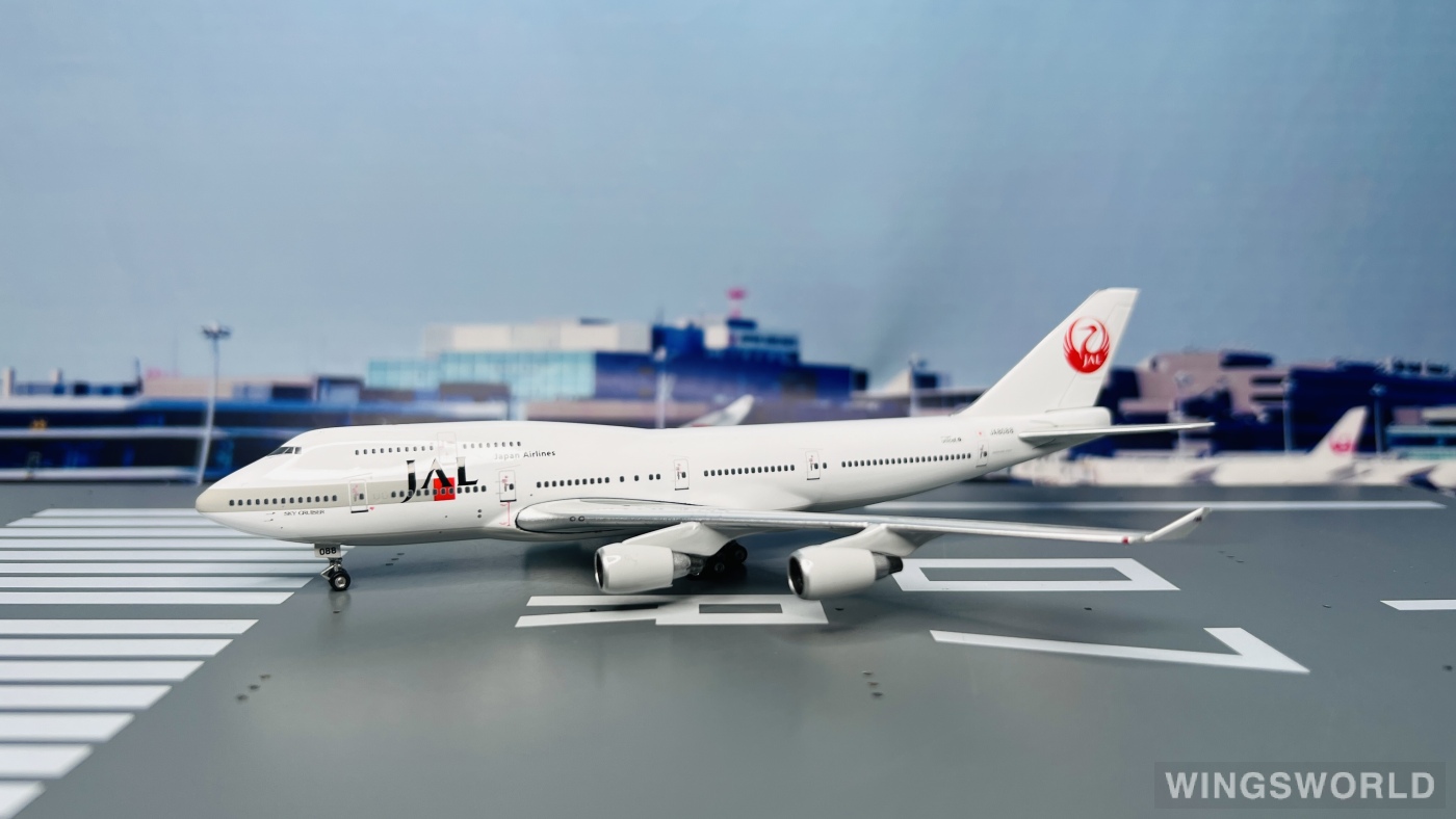 Phoenix 1:400 PH10345B Japan Airlines 日本航空 Boeing 747-400 JA8088