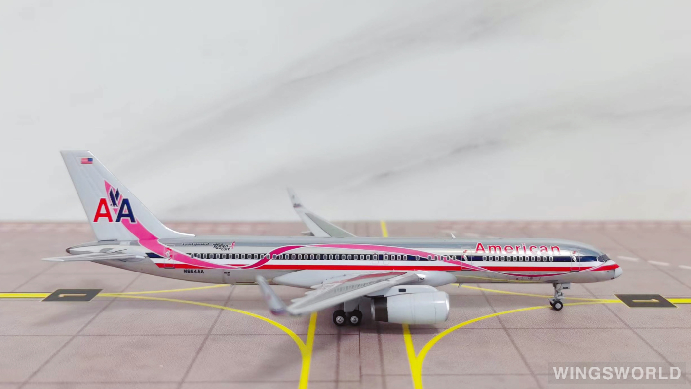 NGmodels 1:400 NG53190 American Airlines 美国航空 Boeing 757-200 N664AA