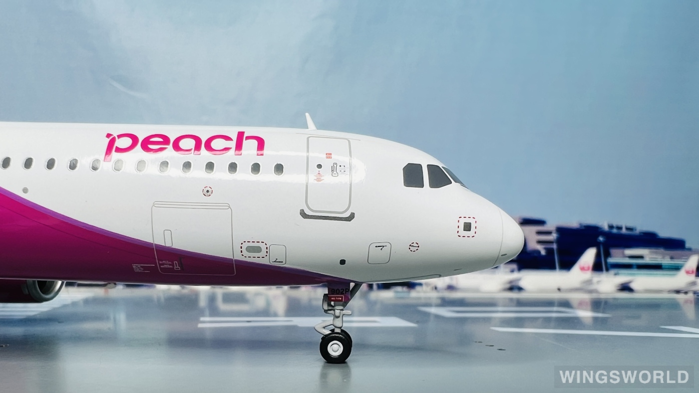 JC Wings 1:200 EW221N015 Peach Aviation 乐桃航空 Airbus A321neo JA902P