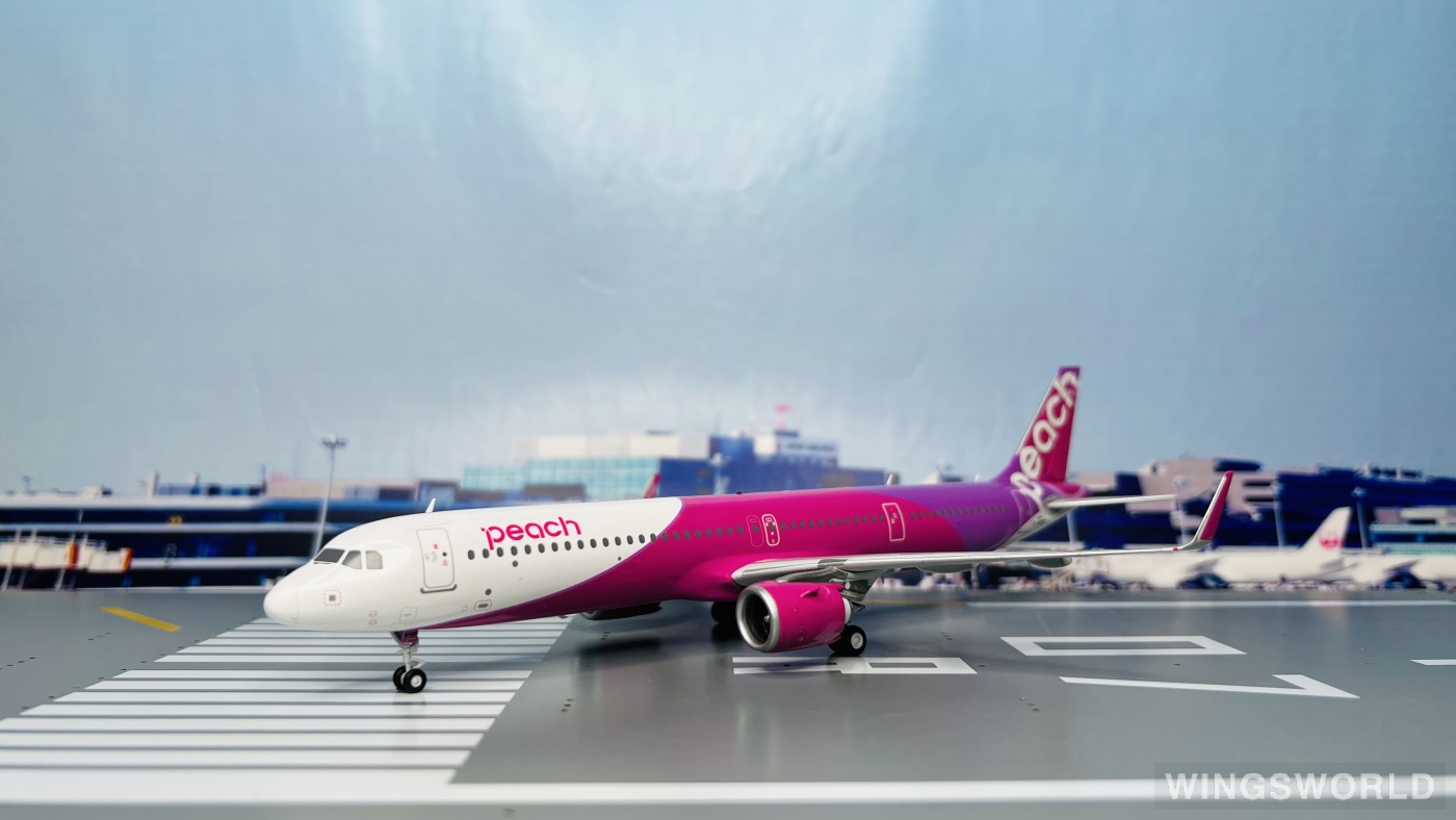 JC Wings 1:200 Airbus A321neo Peach Aviation 乐桃航空
