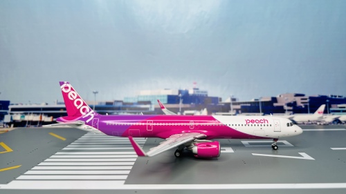 EW221N015 Peach Aviation 乐桃航空Airbus A321neo JA902P JC Wings 1