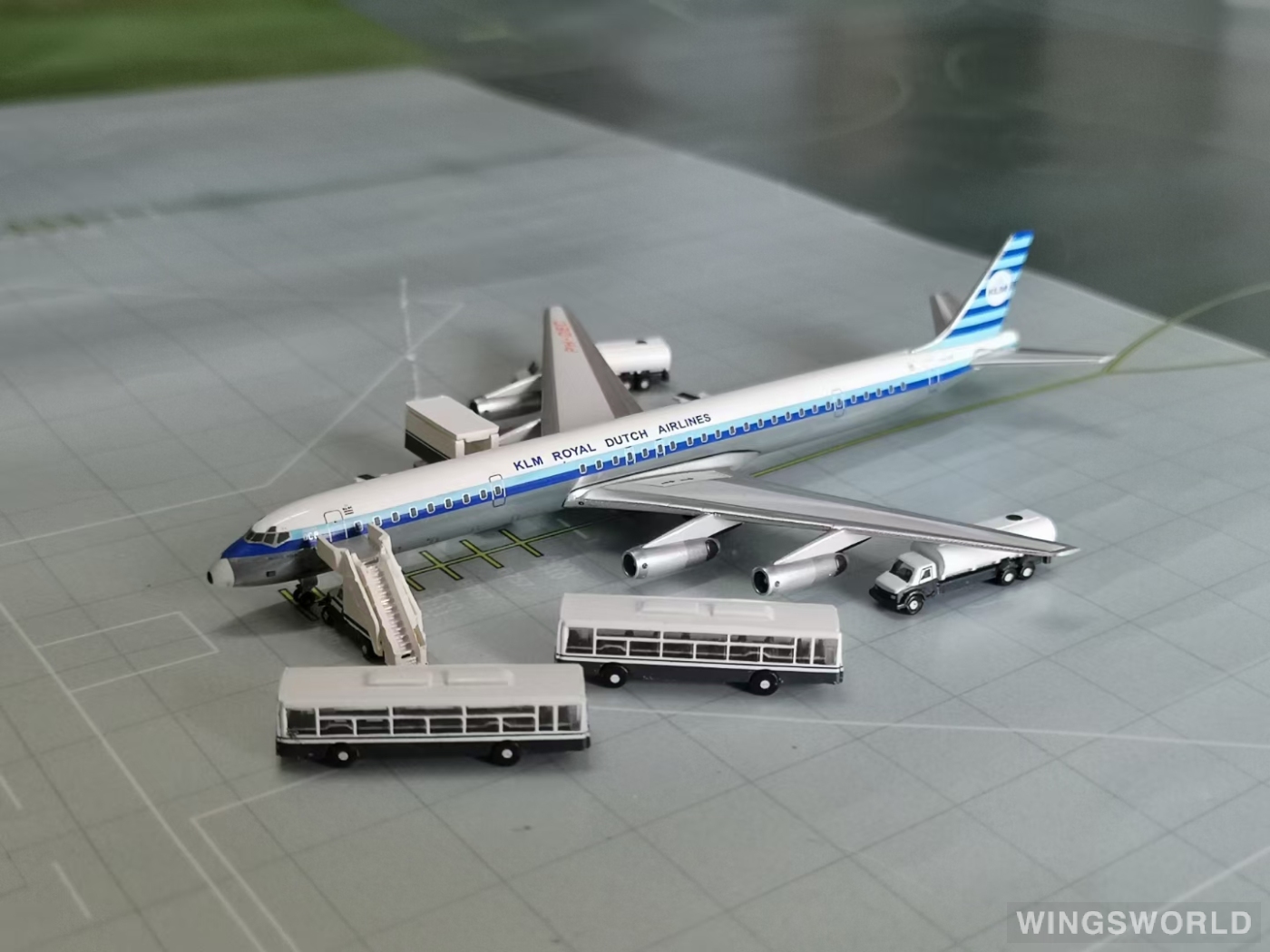 AeroClassics 1:400 ACPHDEC KLM 荷兰皇家航空 Douglas DC-8 PH-DEC