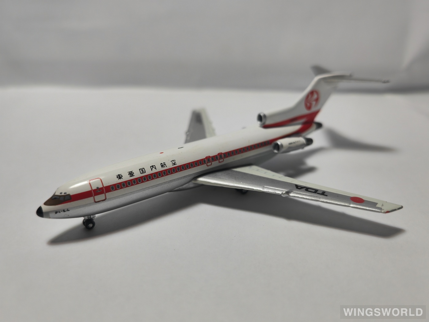 DeAGOSTINI 1:400 45-2 Toa Domestic Airlines 东亚国内航空 Boeing 727-100 JA8314