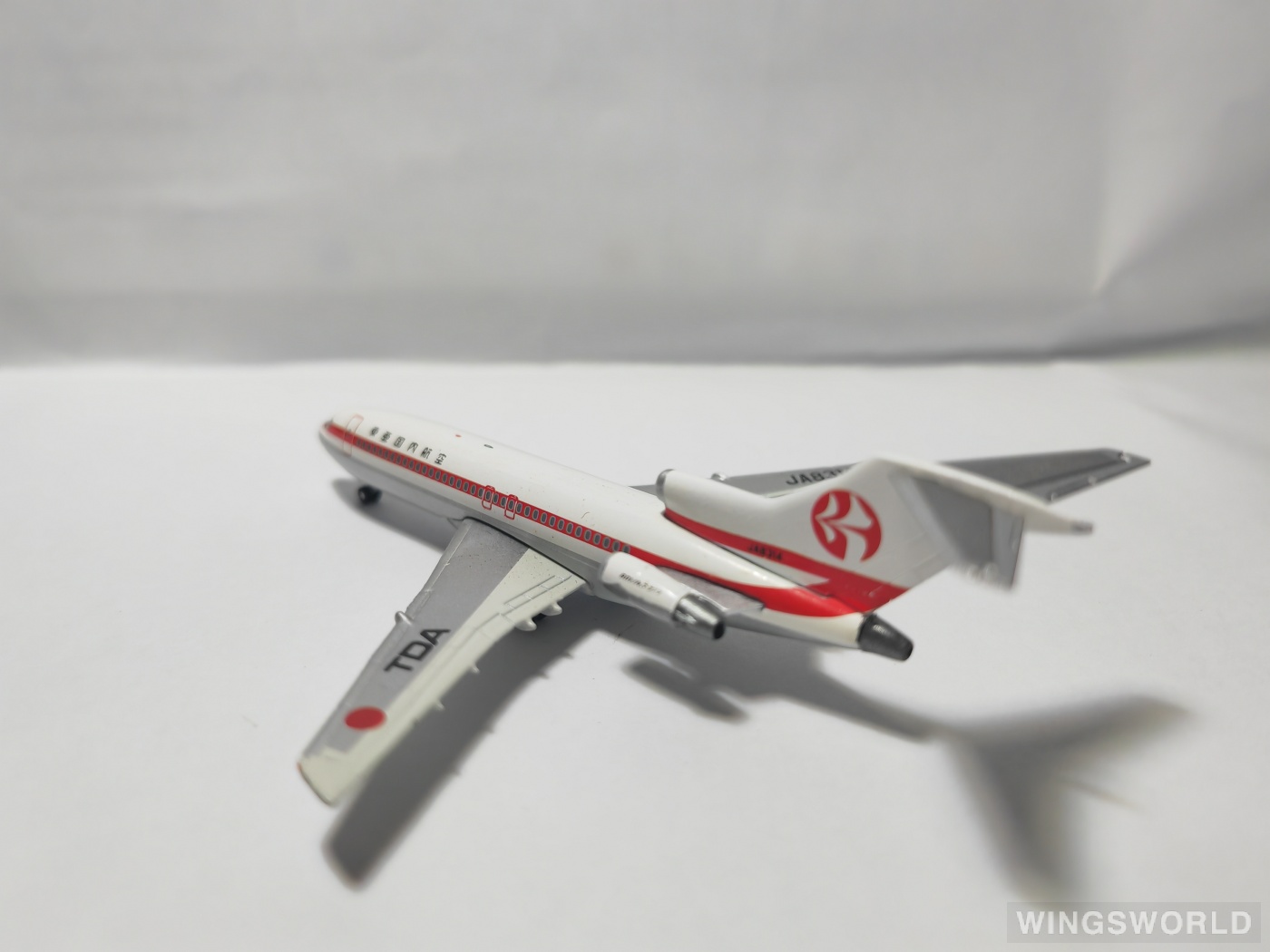 DeAGOSTINI 1:400 45-2 Toa Domestic Airlines 东亚国内航空 Boeing 727-100 JA8314