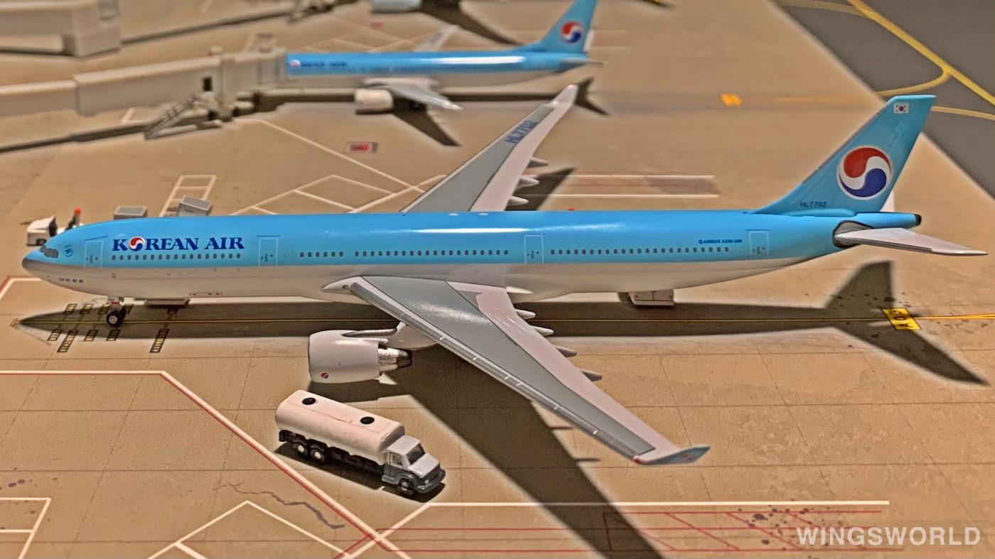 AeroClassics 1:400 ACHL7702 Korean Air 大韩航空 Airbus A330-300 HL7702