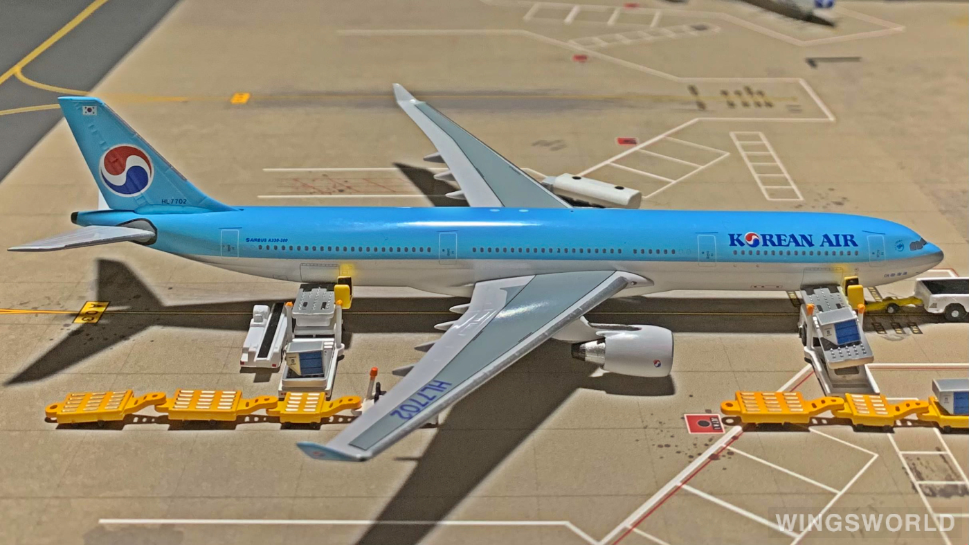 AeroClassics 1:400 ACHL7702 Korean Air 大韩航空 Airbus A330-300 HL7702
