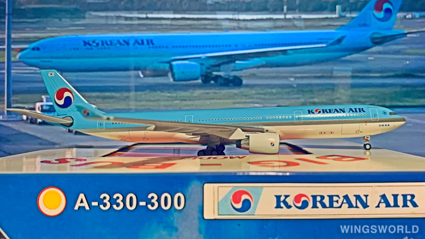 AeroClassics 1:400 ACHL7702 Korean Air 大韩航空 Airbus A330-300 HL7702