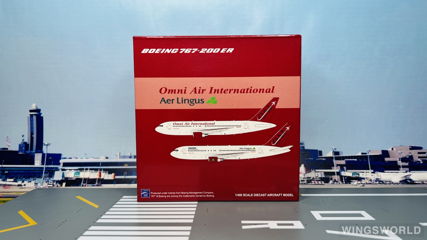 JC Wings 1:400 XX4239 Omni Air International Boeing 767-200ER N225AX
