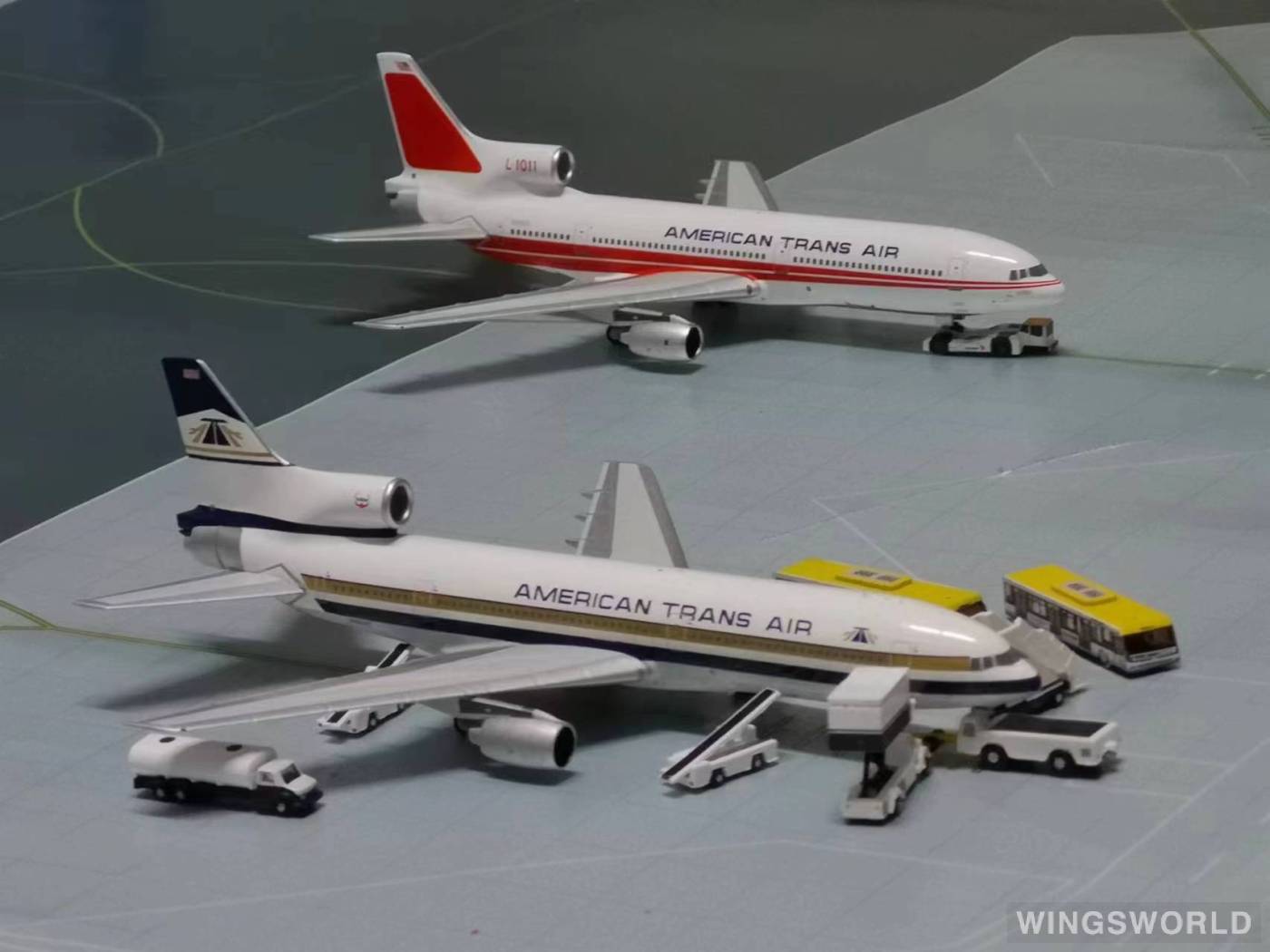 NGmodels 1:400 NG31016 ATA Airlines Lockheed L-1011 TriStar N186AT