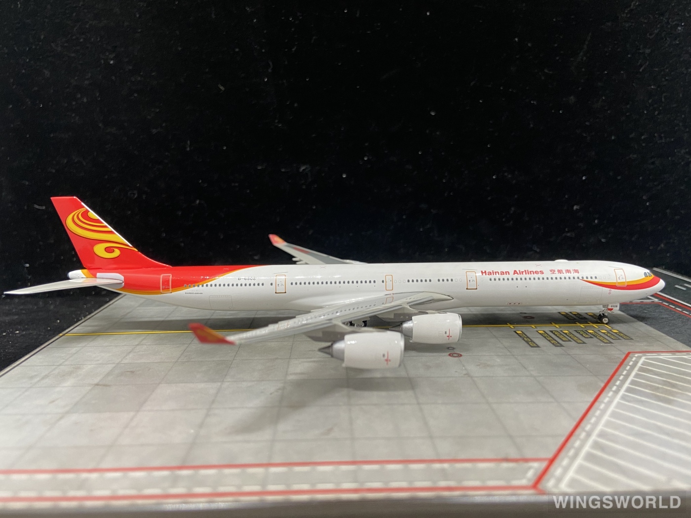 Phoenix 1:400 PH10525A Hainan Airlines 海南航空 Airbus A340-600 B-6508