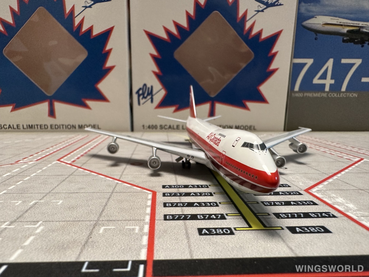AeroClassics 1:400 ACACA023 Air Canada 加拿大航空 Boeing 747-100 C-FTOC