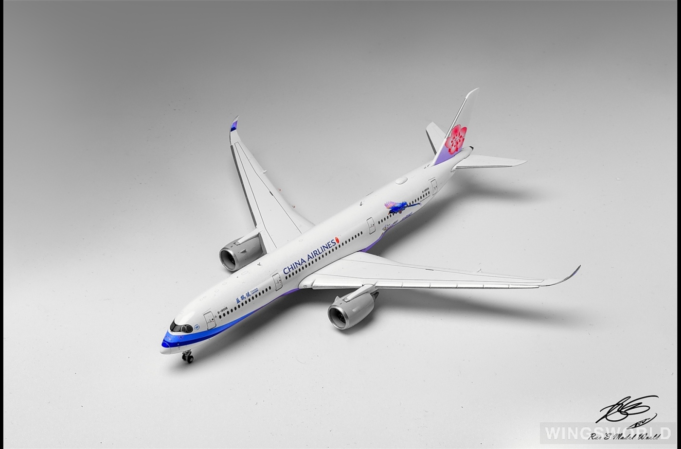 JC Wings 1:400 XX4728A China Airlines 中华航空 Airbus A350-900 B-18908