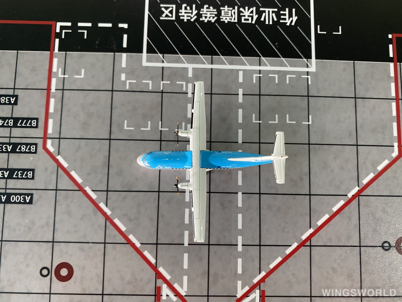 JC Wings 1:400 XX40004 KLM 荷兰皇家航空 ATR 42 PH-XLD