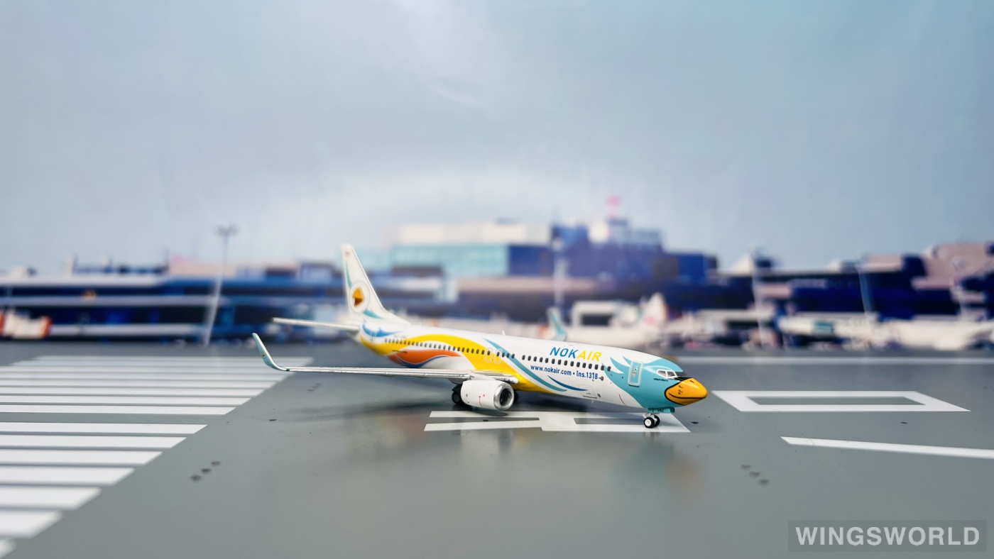 Pandamodel 1:400 52305 Nok Air 皇雀航空 Boeing 737-800 HS-DBZ