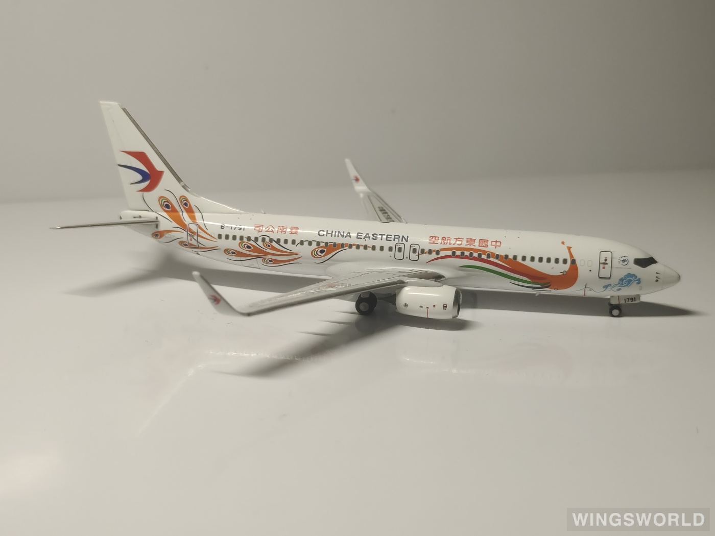 NGmodels 1:400 NG58215 China Eastern 中国东方航空 Boeing 737-800 B-1791